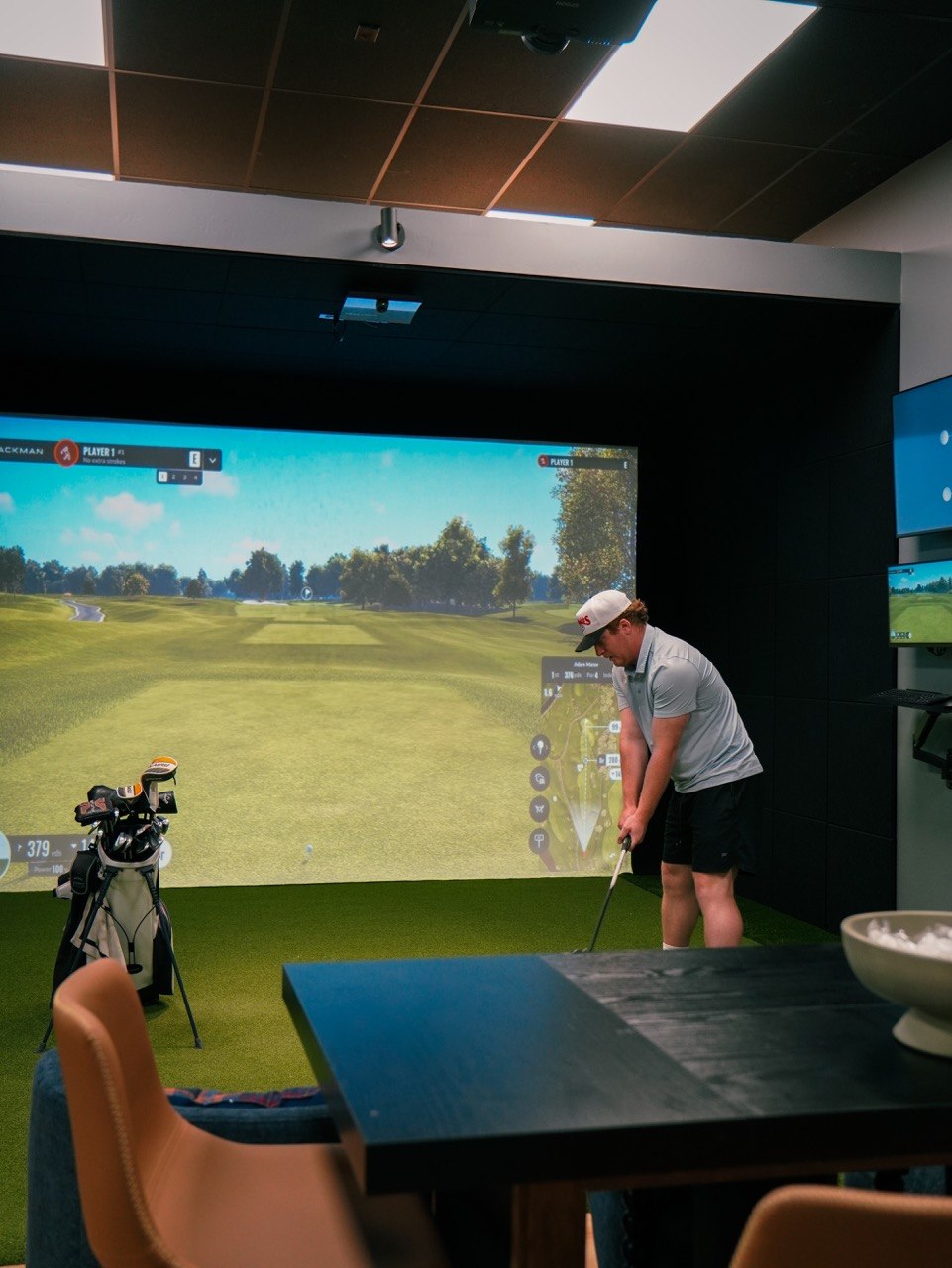 Golfer at The Players Lounge