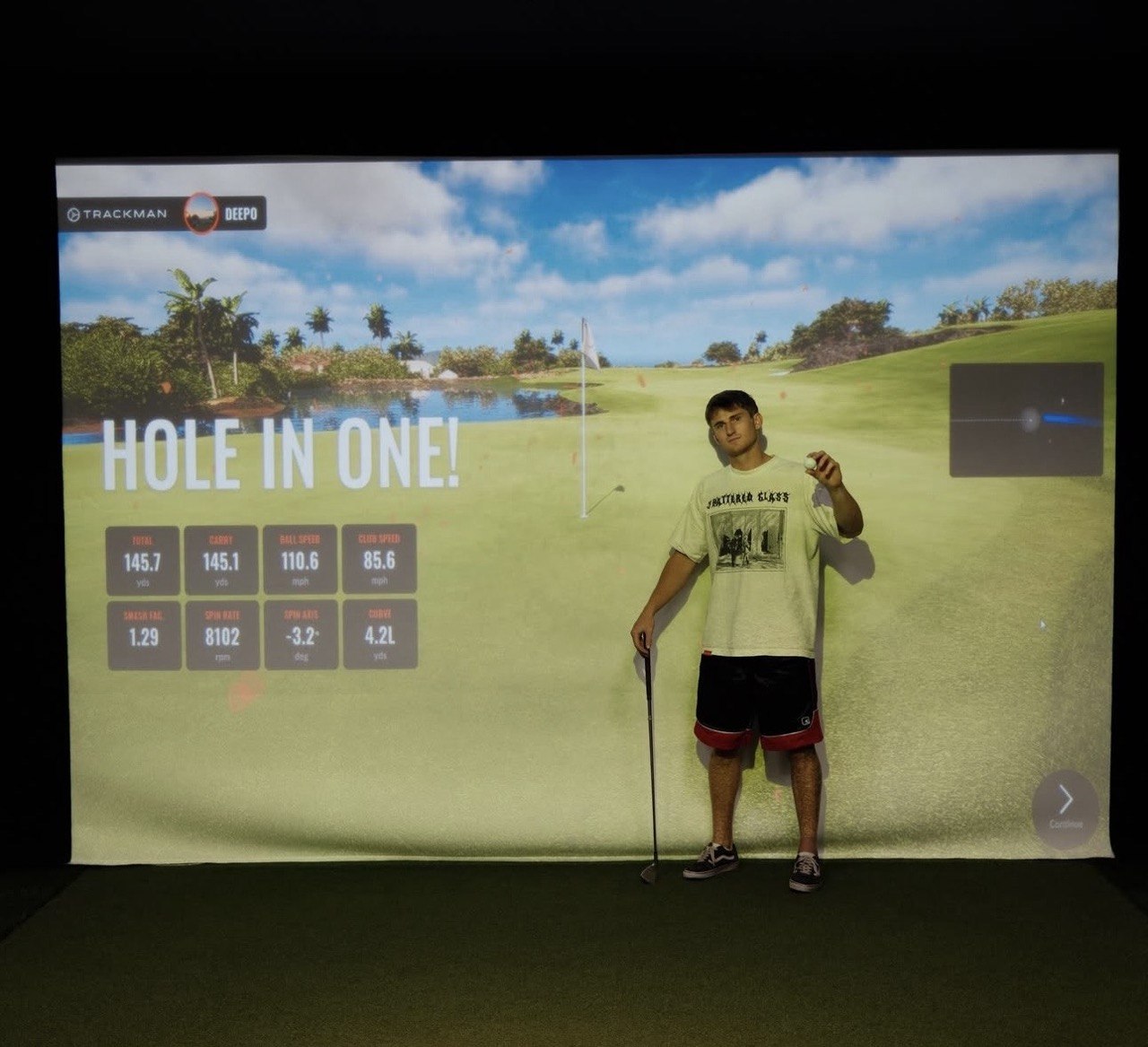 Hole in One on the Sim